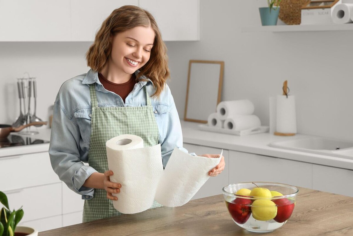    Можно найти неожиданные применения для бумажных полотенец LEGION-MEDIA