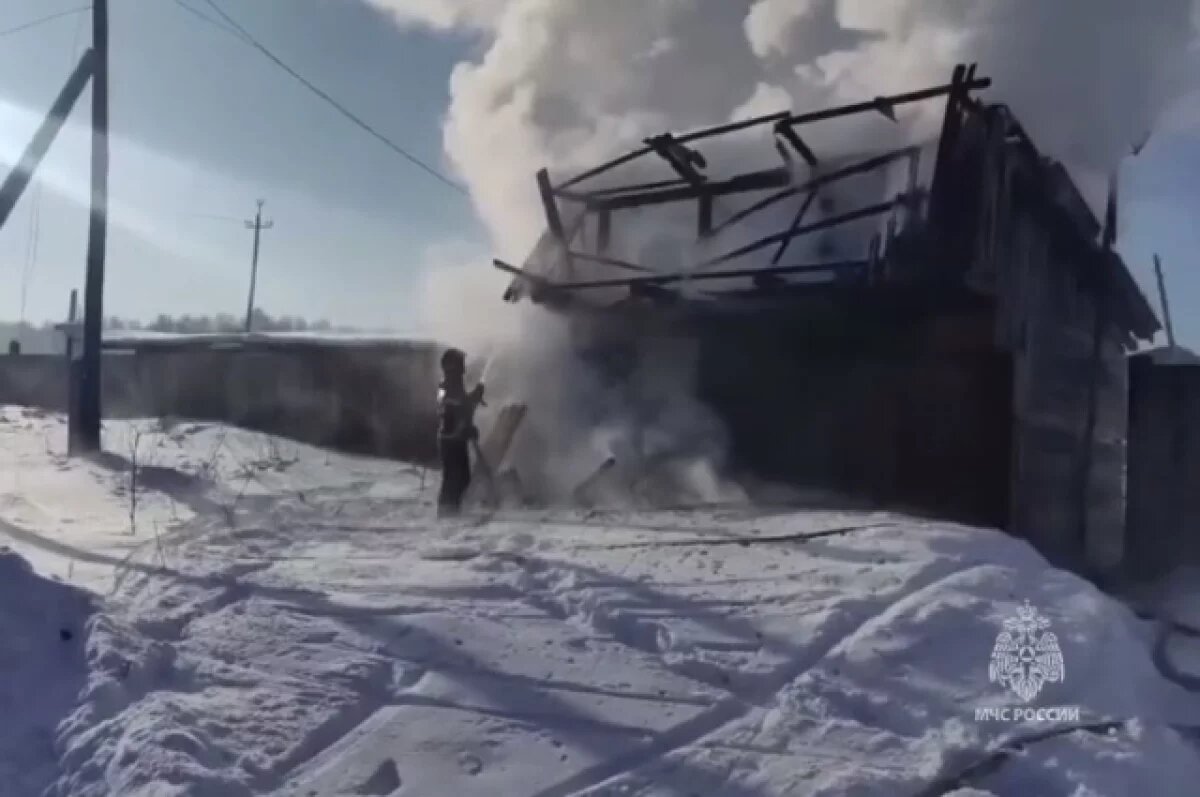    В Красноярском крае из-за короткого замыкания в домике сторожа погибли двое