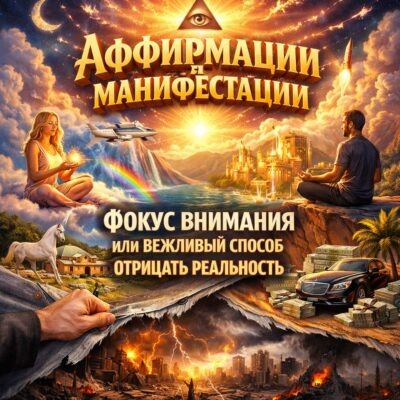    Аффирмации и манифестации: фокус внимания или вежливый способ отрицать реальность Михаил Титов
