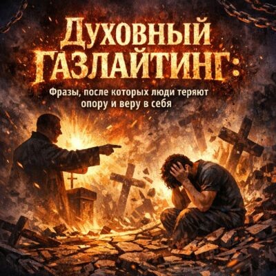    Духовный газлайтинг: фразы, после которых люди теряют опору и веру в себя Михаил Титов