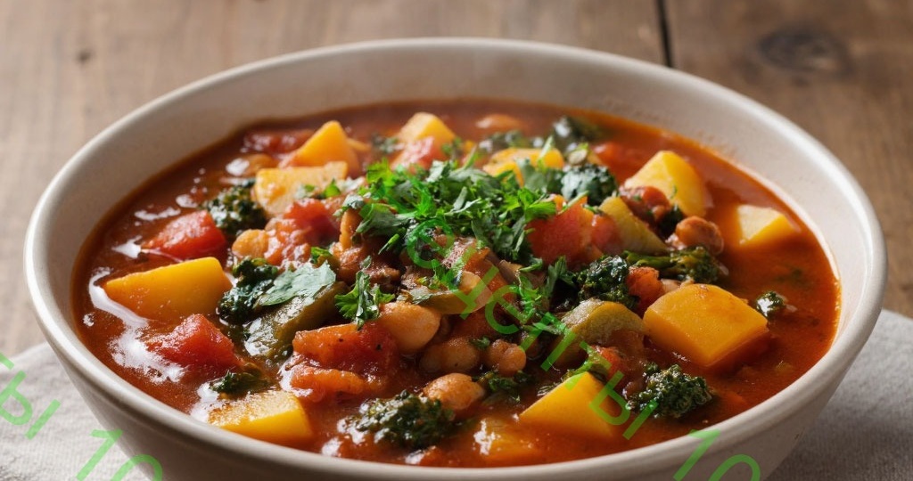 Овощное рагу.