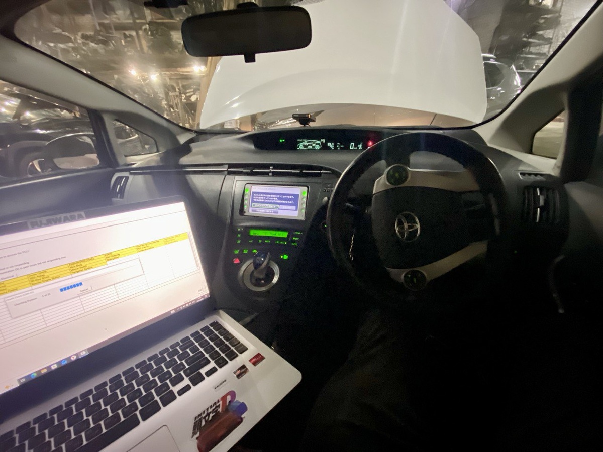 Очередная проверка гибридной батареи