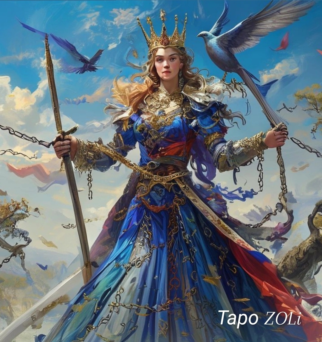 Королева Мечей Таро ZOLi