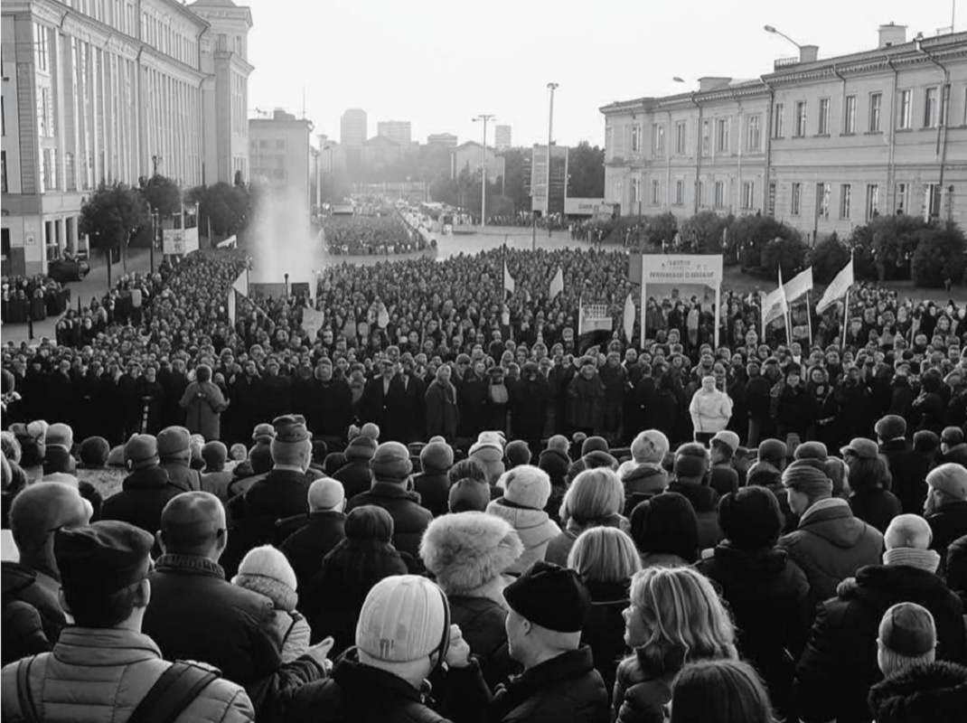Город был переименован в честь революционера.  Фото: Изображение сгенерировано нейросетью Kandinsky 3.1