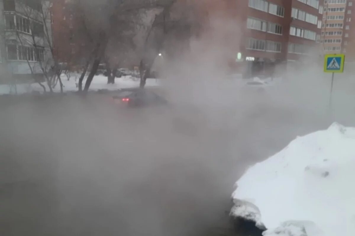    «Тепловая компания» Омска завершила ремонт теплосети на Орджоникидзе