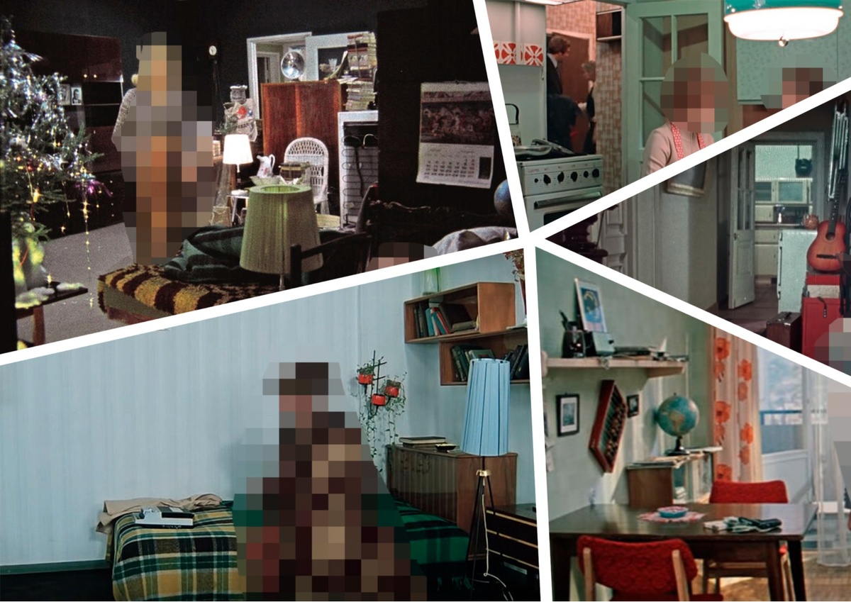 мой фотоколлаж - Угадайте советский фильм по интерьеру. Тест
