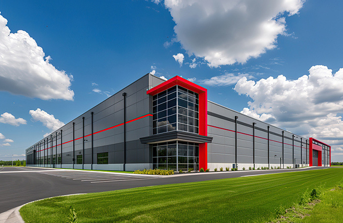    Макет современного производственно-складского комплекса.Марина Демидюк/Фотобанк Лори