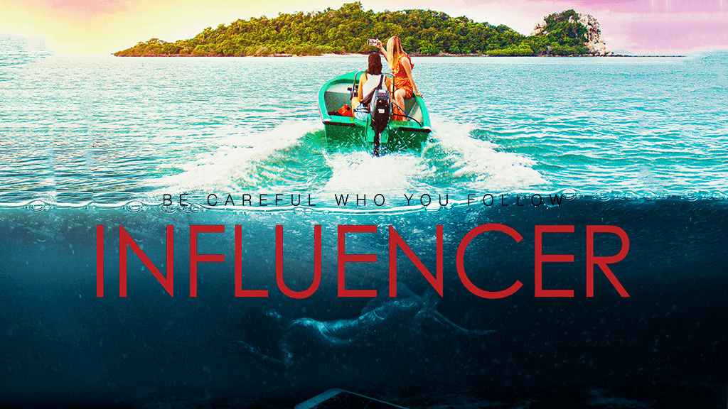 Постер фильма "Остров иллюций" ("Influencer")