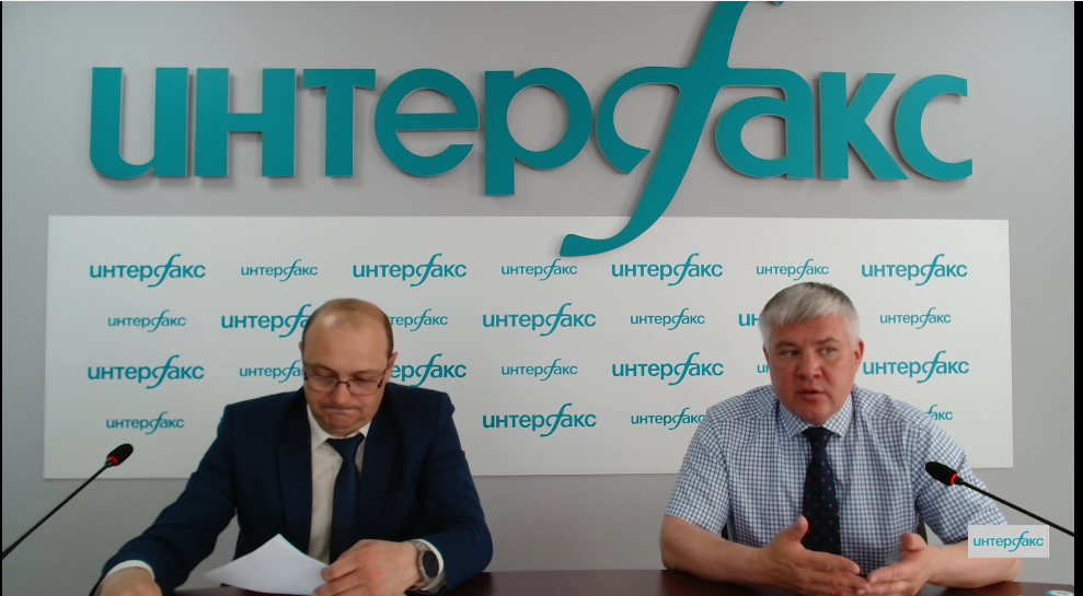 Запись интервью была запрошена нами у Интерфакс официально.