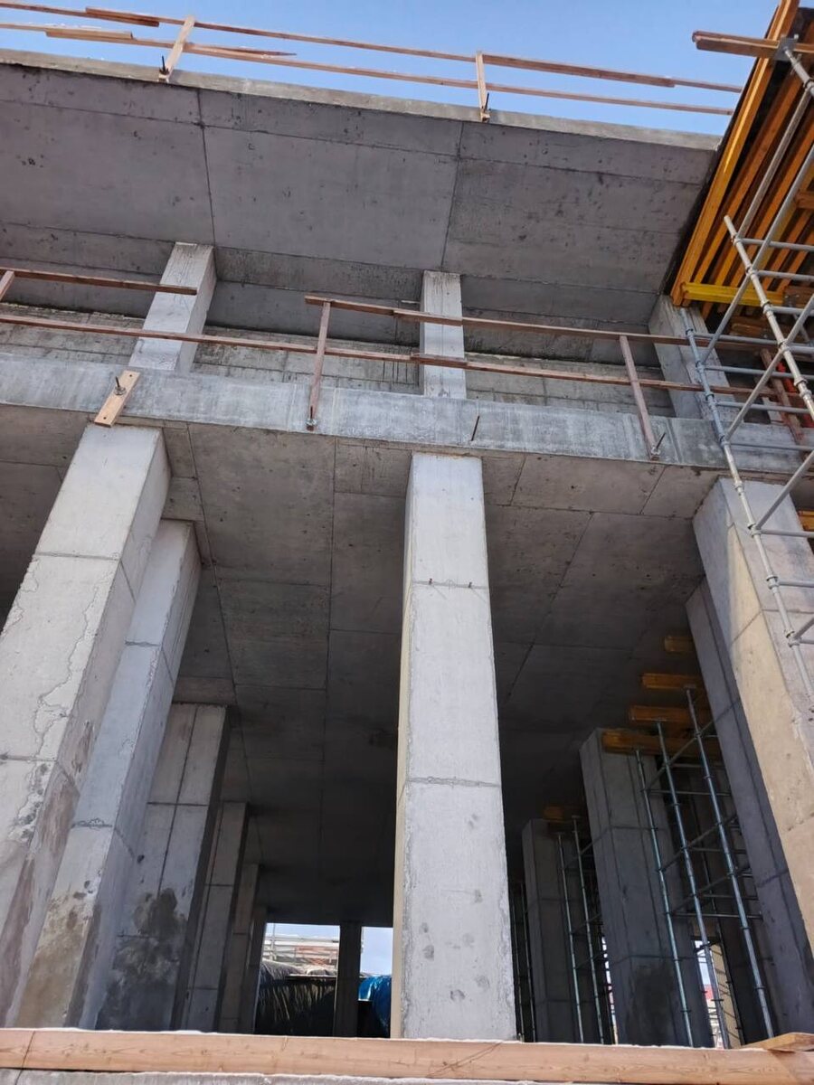 Бетонные конструкции Якутской ГРЭС-2 с добавкой Пенетрон Адмикс