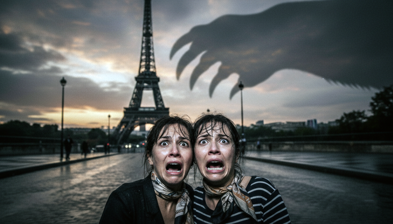    Во Франции так ждали русской угрозы! Коллаж редакции.