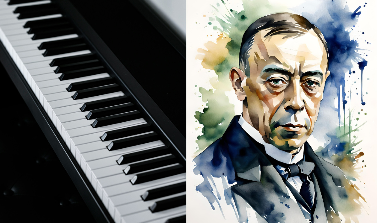 Рахманинов. Иллюстрация и фото