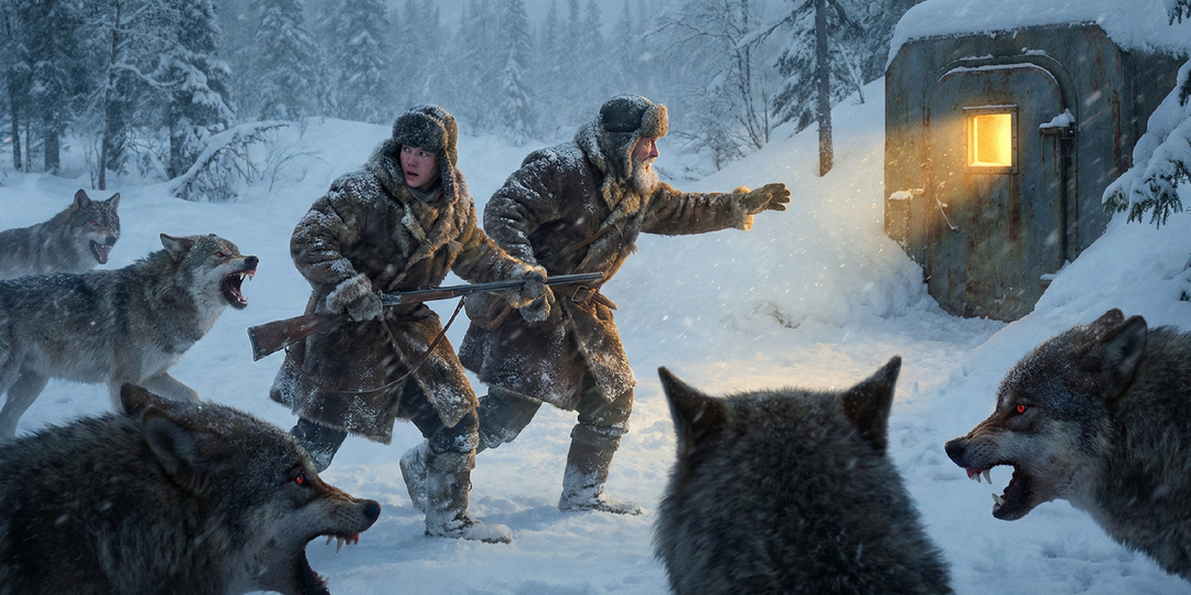 БУНКЕР В ТАЁЖНОЙ ГЛУБИНКЕ...