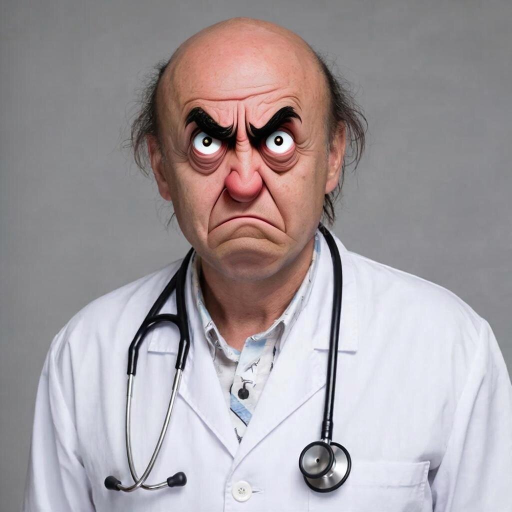 Картинка сгенерирована с помощью GigaChat. Но портретное сходство - потрясающее!