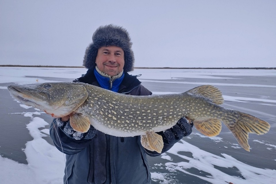    Улов оказался увесистым. Фото со страницы Виталия Шульги в соцсети «ВКонтакте».
