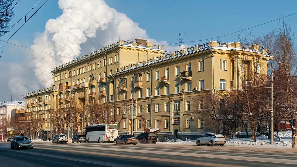 Дом по ул. Станиславского, 3. Новосибирск. Фотография - www.openmainphoto.ru