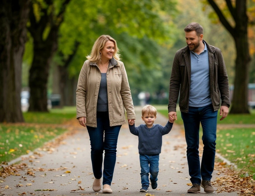 Юлия, Славик и Валерий