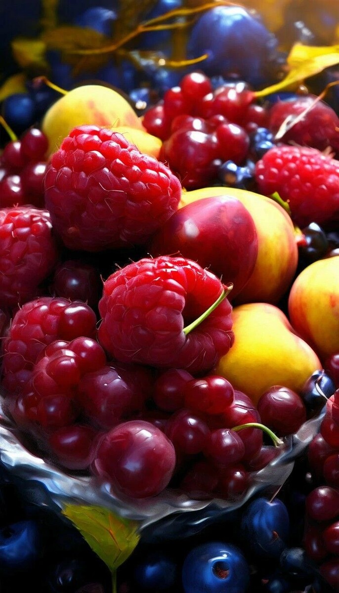 Фруктов и ягод всегда было в избытке. 