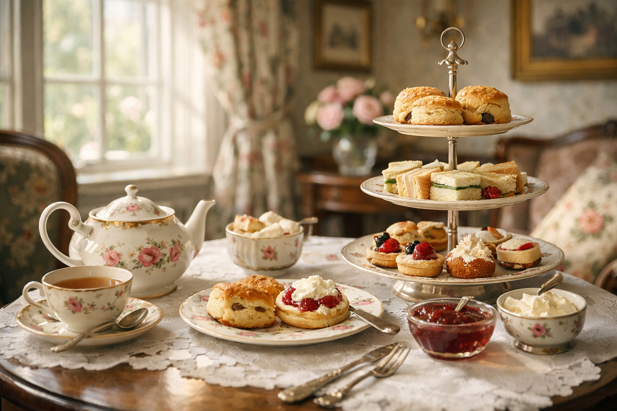 Английское чаептие 