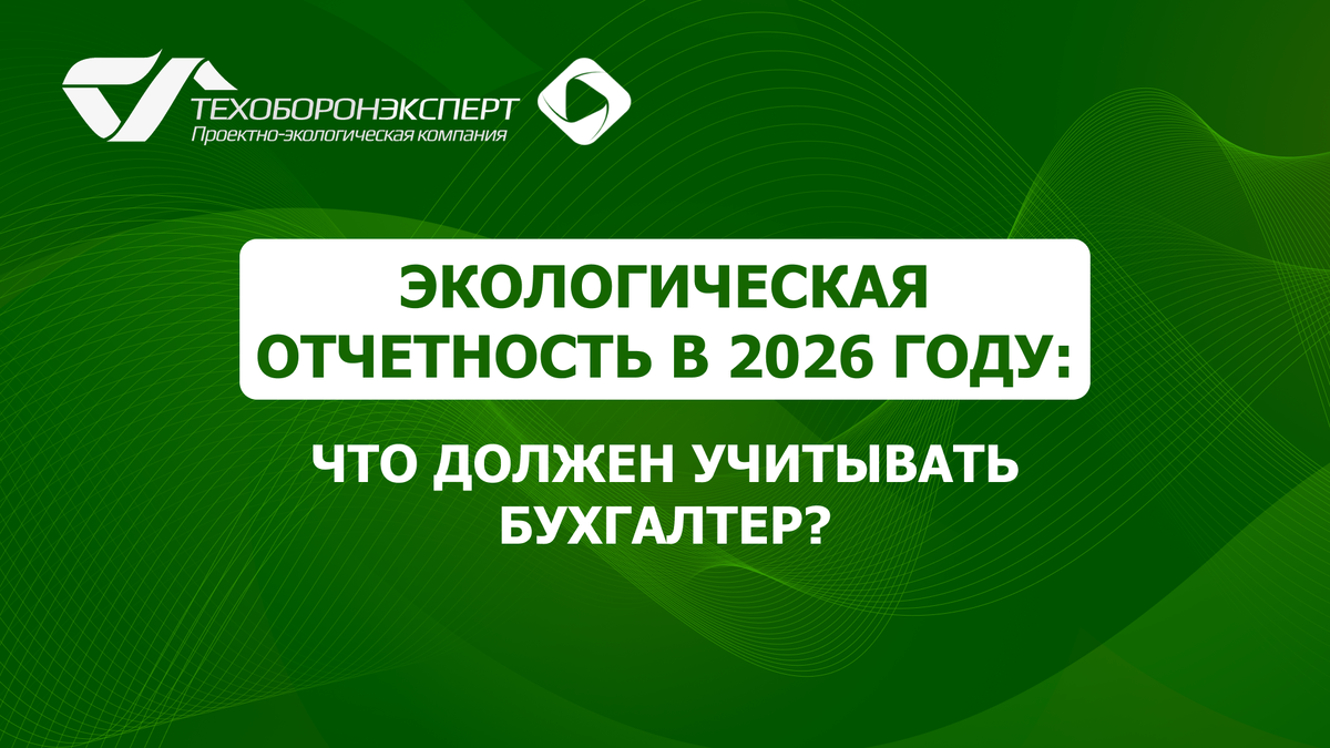 Экологическая отчетность в 2026 году: что должен учитывать бухгалтер?
