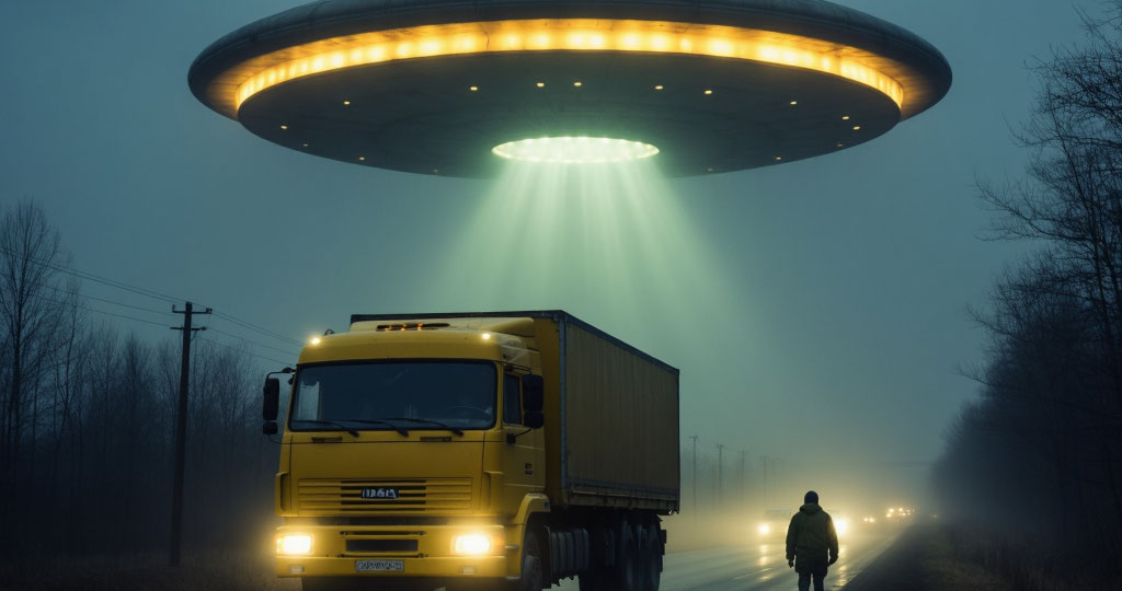 НЛО над трассой: шокирующая история дальнобойщика из 1990‑х