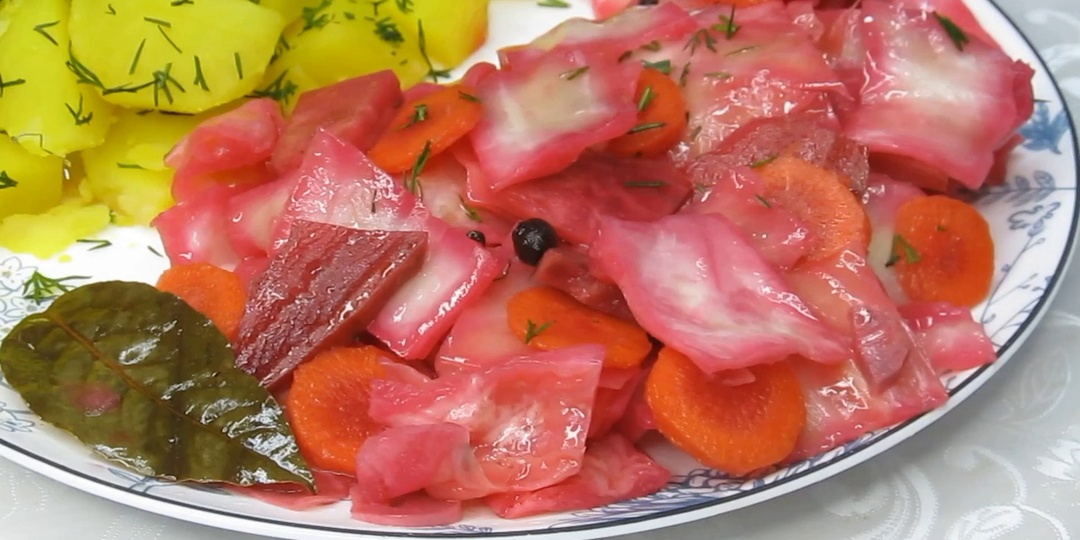 Хрустящая,ароматная и вкусная-вкусная.Люблю капусту в любом виде, но эта...