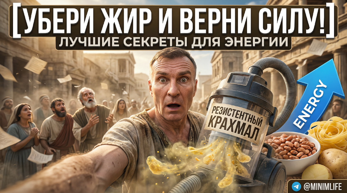 Резистентный крахмал: как убрать висцеральный жир и вернуть энергию без жестких диет