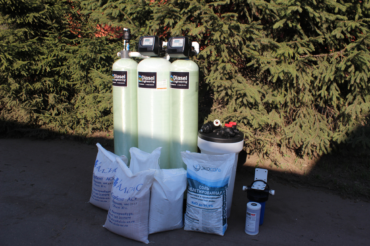 Оборудование Diasel для очистки воды из колодца