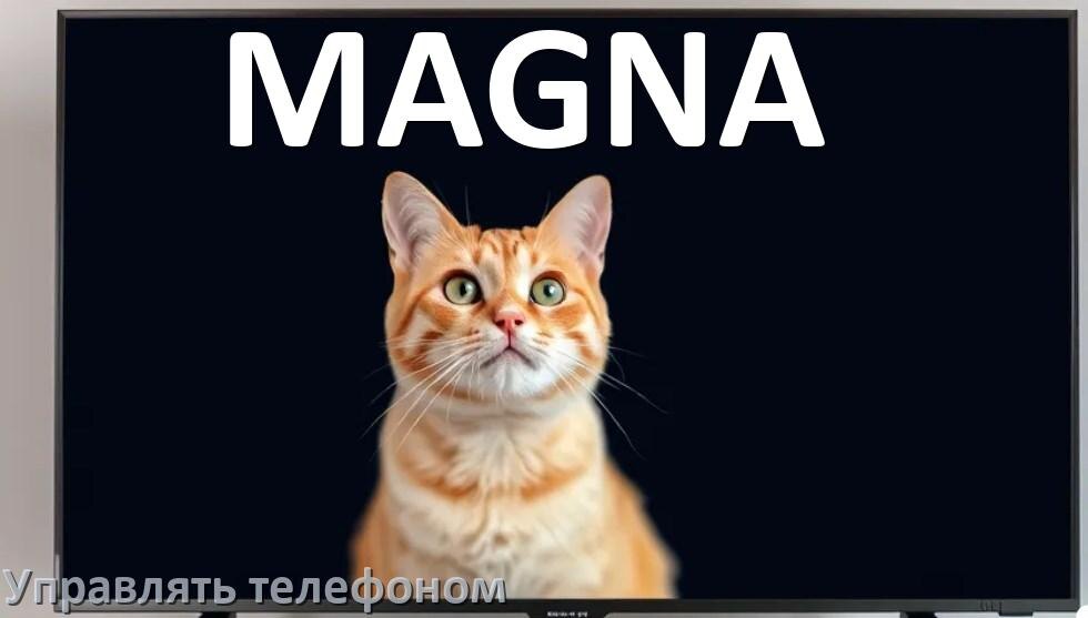 
Как управлять телевизором MAGNA с телефона и настроить как пульт
