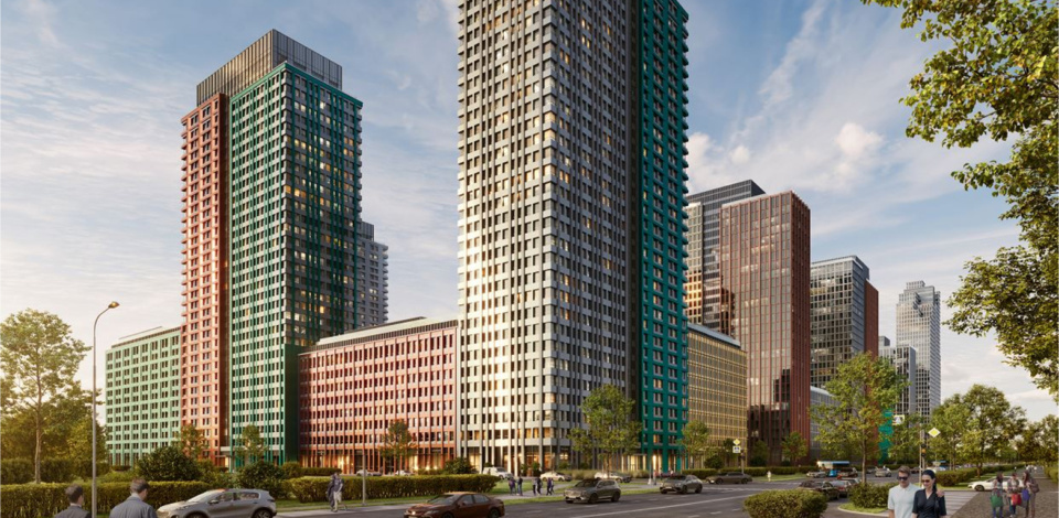     Фасадные работы начались в жилом комплексе по программе КРТ в Войковском районе