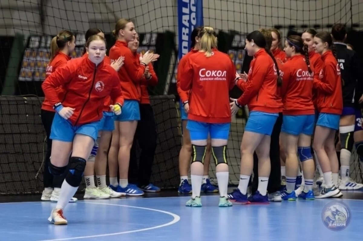    Гандболистки брянского «Сокола» дома уступили команде «Ростов-Дон-2-УОР»