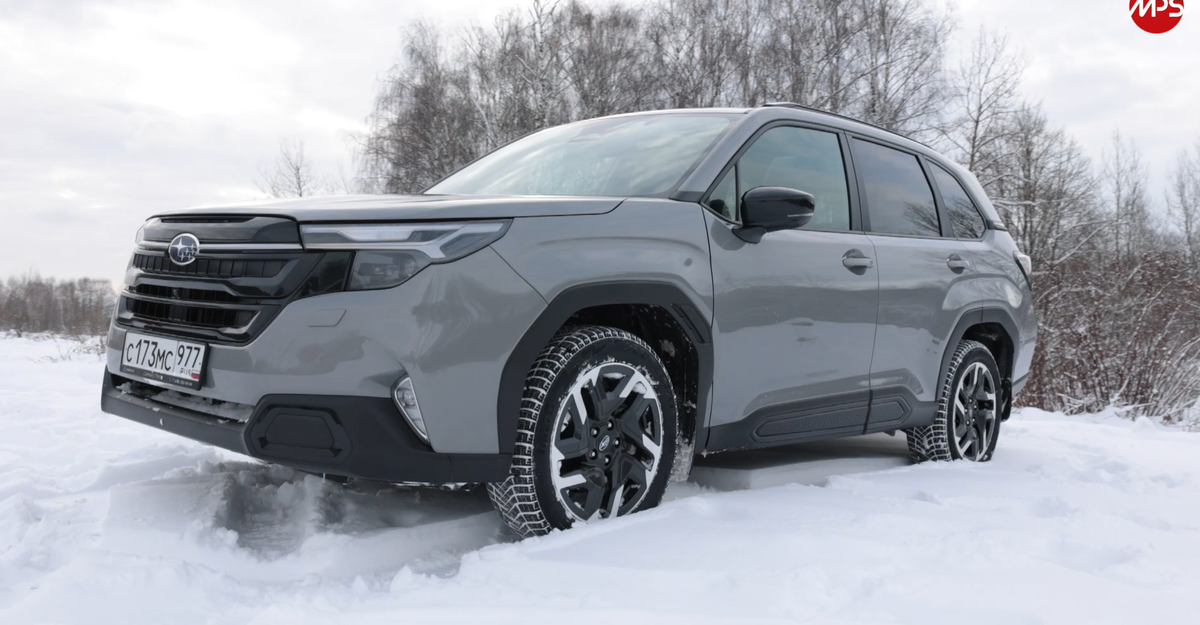 Тест-драйв нового Subaru Forester VI: по глубокому снегу!