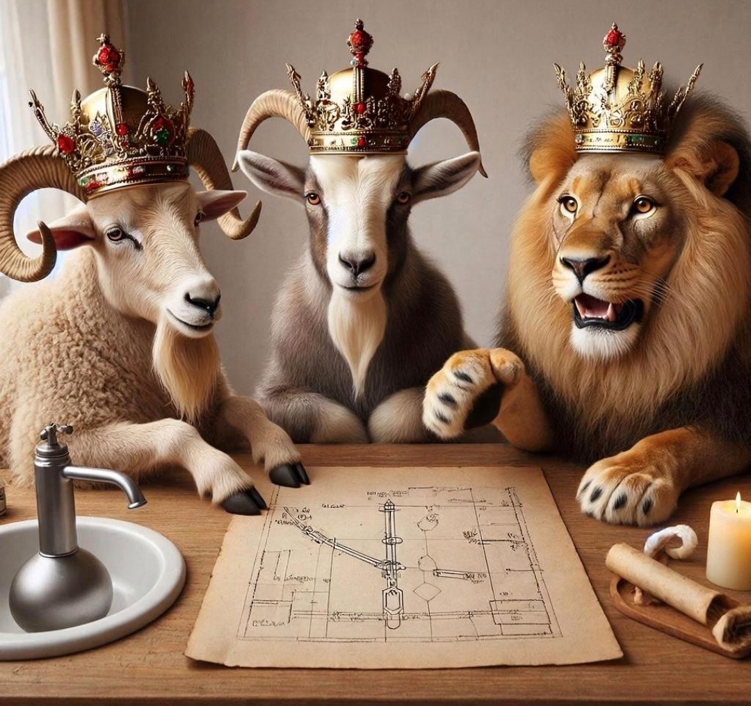 Вот так ИИ видит нашу семейку. Ржу в голос 😁😁😁😁