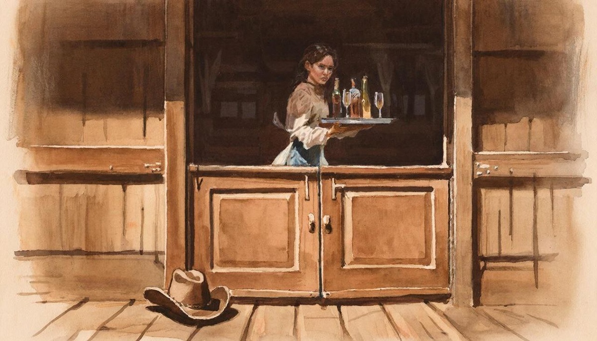 Пендельтюр -маятниковые двери, которые открываются в обе стороны.