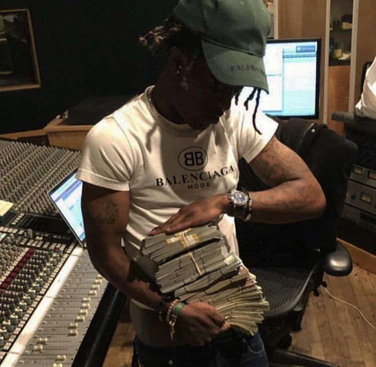 Lil uzi vert на студийной сессии