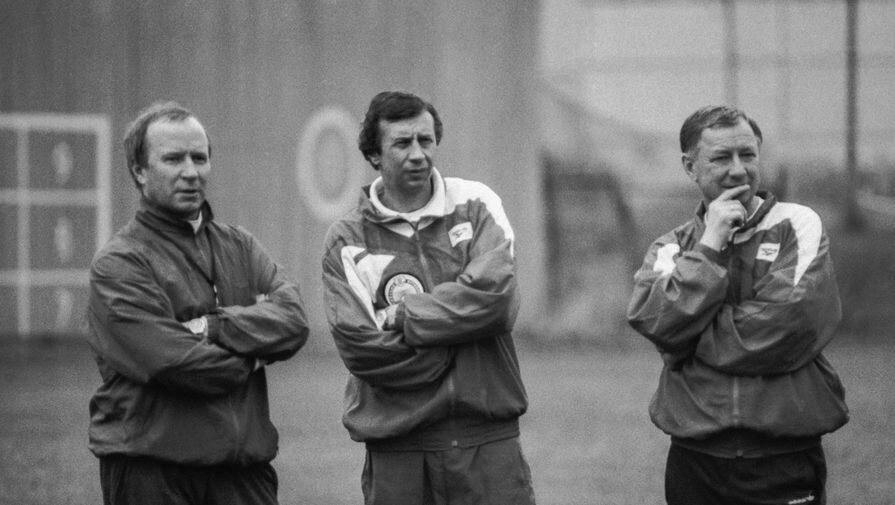 Павел Садырин, Юрий Семин, Борис Игнатьев - в ту пору, когда им досталась для работы сборная России.