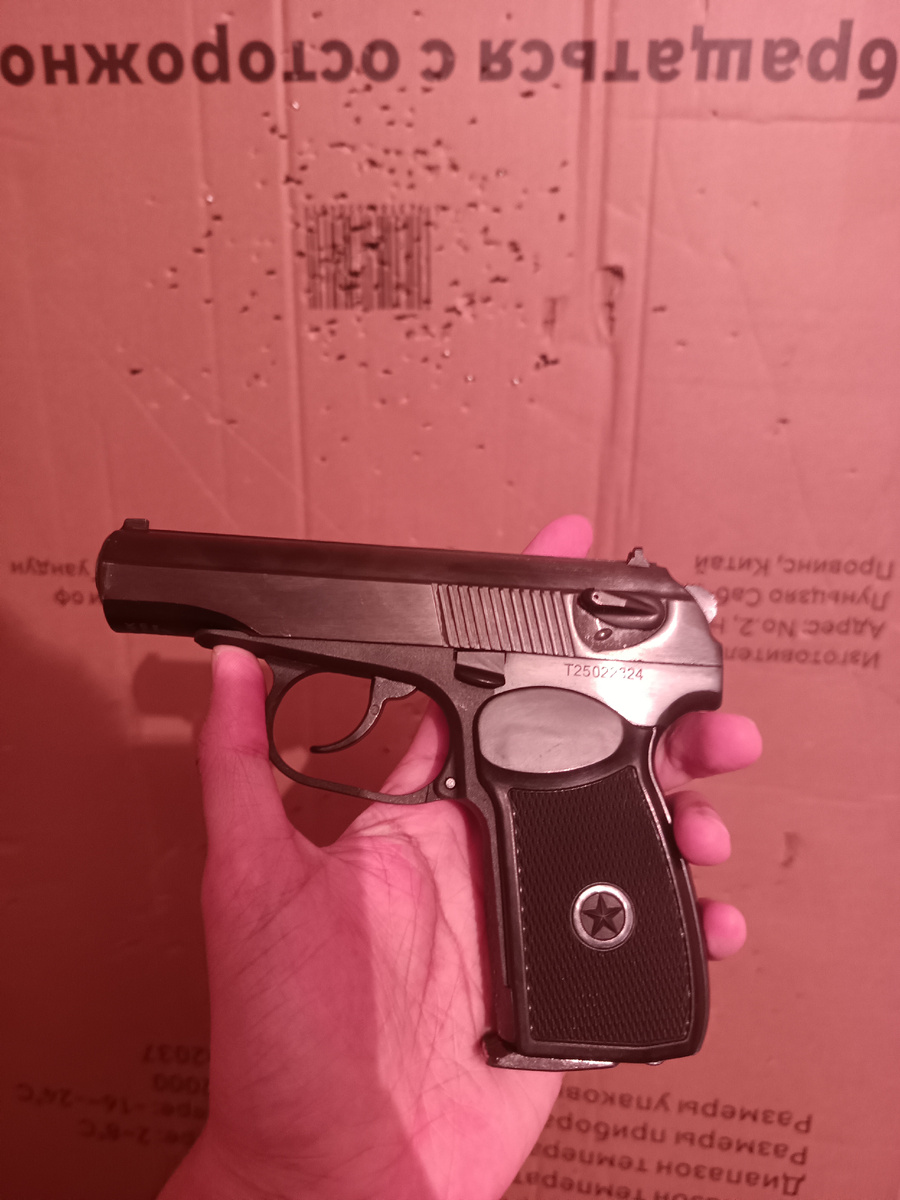 Тот самый МР-654К. Выглядит как настоящий, а тренировки обходятся в копейки.