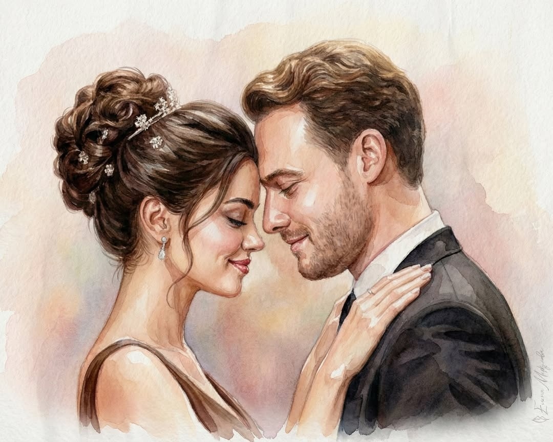 Селин и Керем. Рисунок поклонницы из аккаунта ИГ.👏🔥❤️