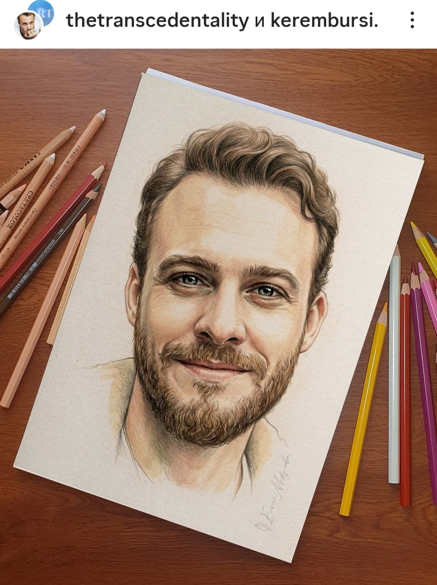 Рисунок поклонницы из аккаунта ИГ.👏🔥❤️