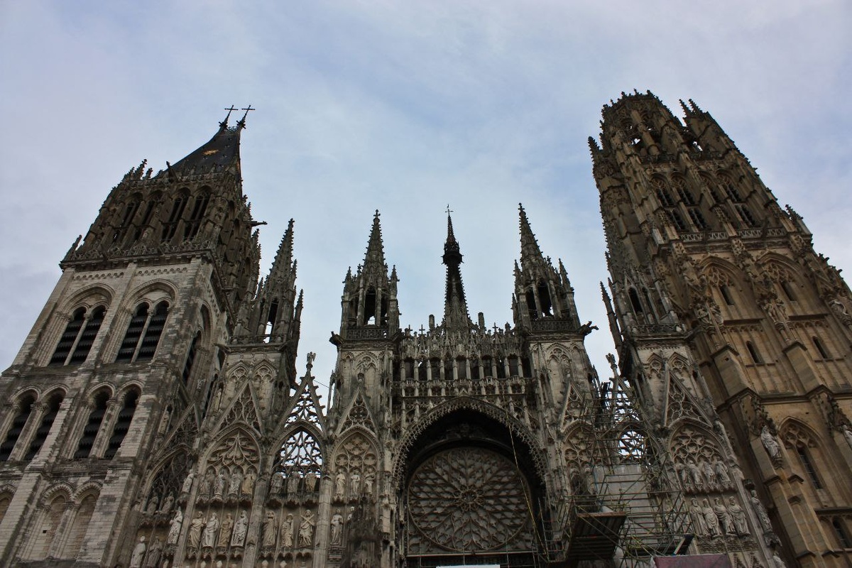 Руанский собор. 2011 год. Фото автора.