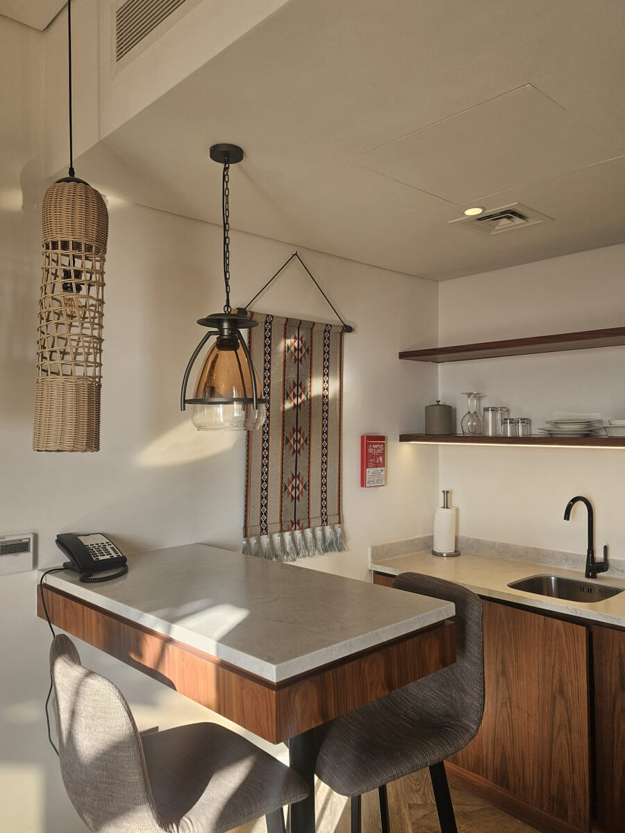 Гостиная с кухней