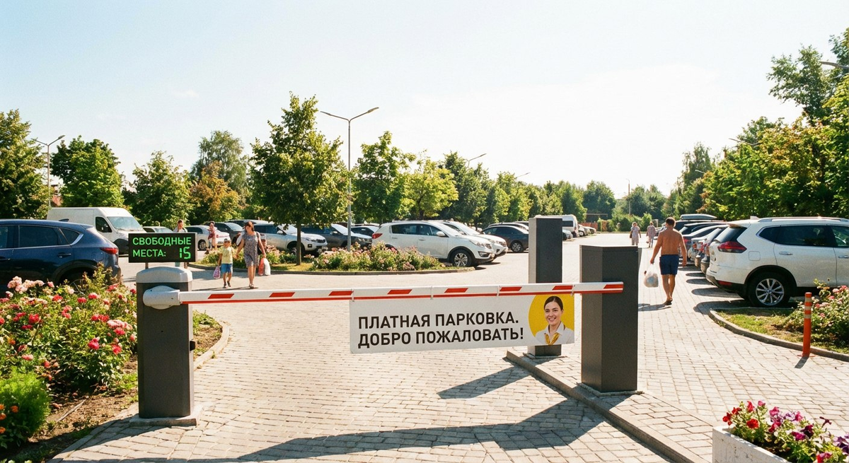 В Санкт-Петербурге увеличат размер штрафа за неуплату парковки. Фото: нейросеть