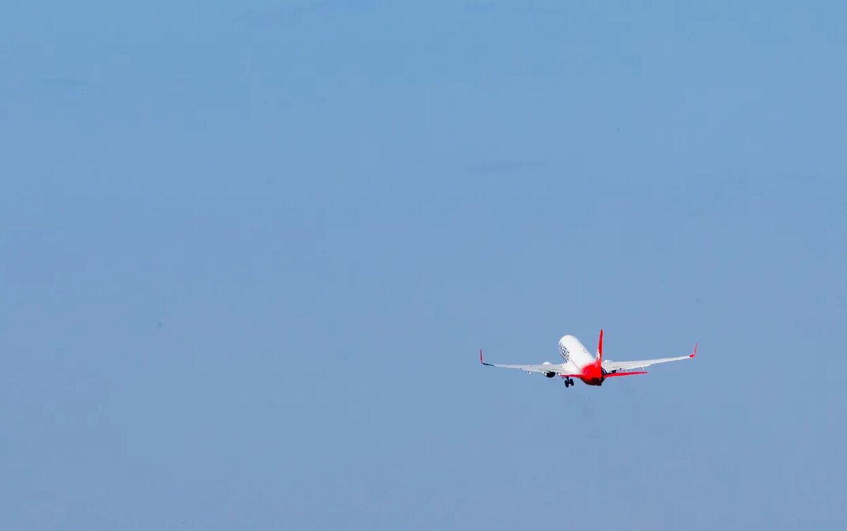    Посадку самолета Ижевск – Москва задержали на полчаса из-за снегопада