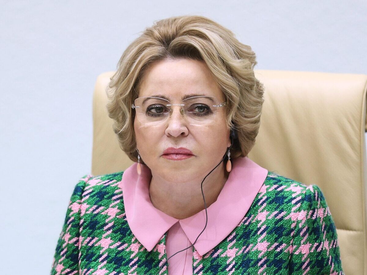    Председатель Совета Федерации России Валентина Матвиенко | © Пресс-служба Совета Федерации России