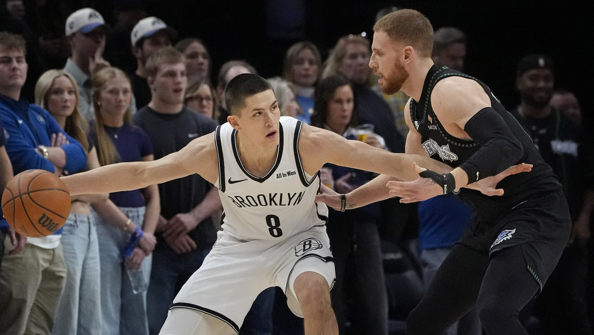    Егор Дёмин и Донте Дивинченцо.Imagn Images USA Today Sports