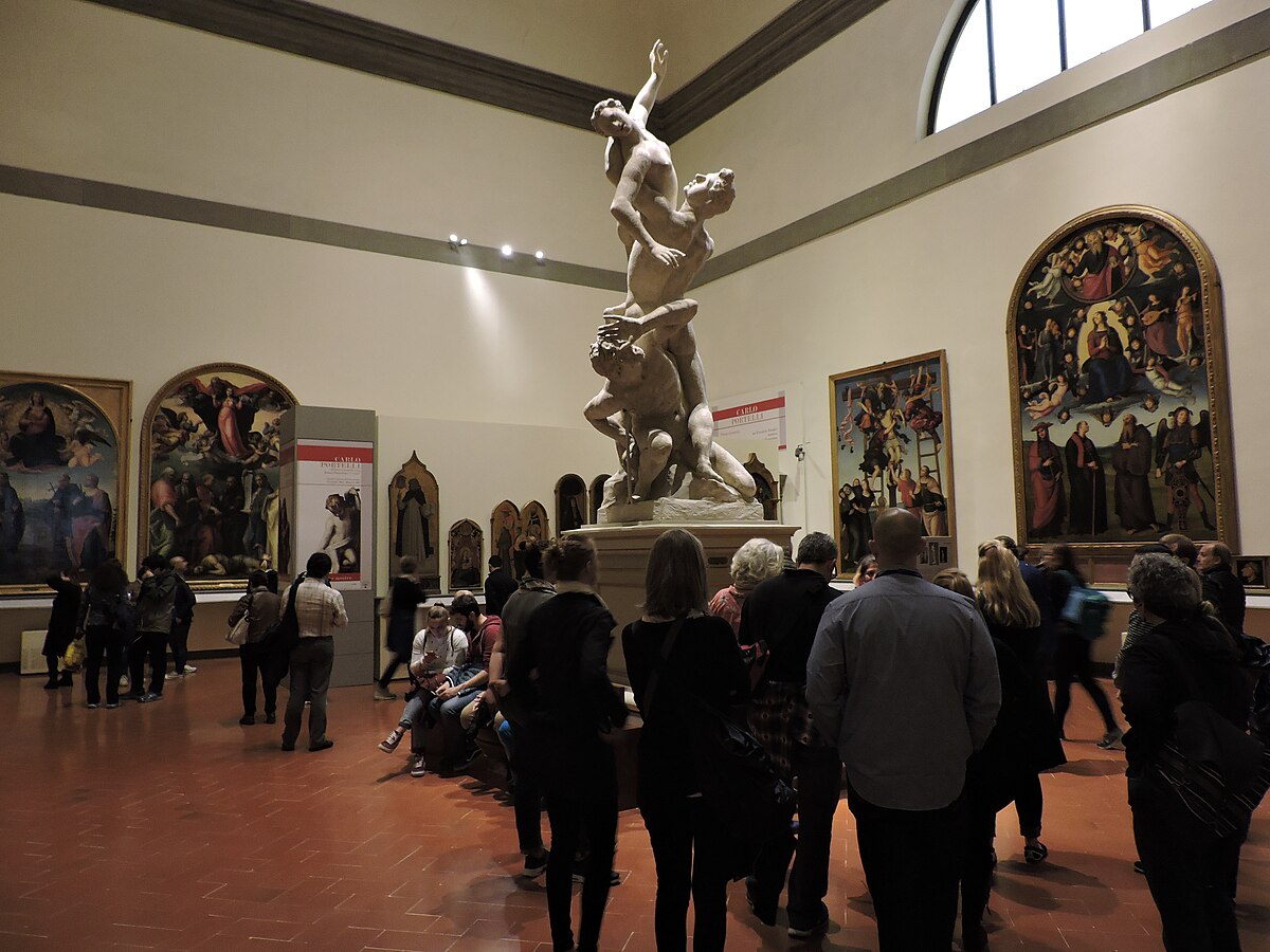 Источник: https://commons.wikimedia.org/wiki/File:Rape_of_the_Sabine_Women_(Ratto_delle_Sabine),_Galleria_dell%27Accademia_(26070726524).jpg