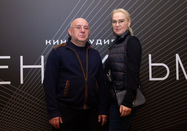 Светлана Чуйкина с мужем. Фото: lenfilm.ru