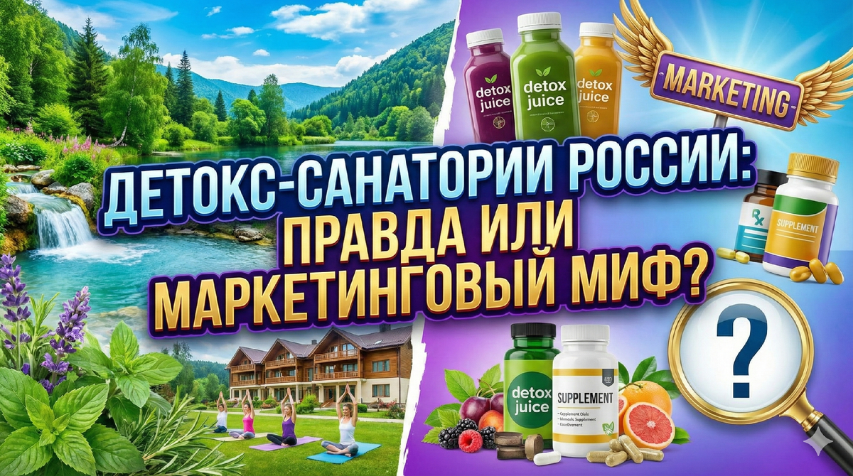 Детокс-санатории России: правда или маркетинговый миф?