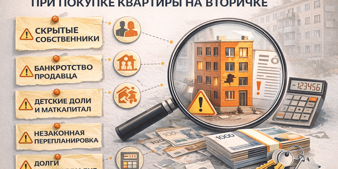 Главные риски при покупке квартиры на вторичном рынке и как их избежать