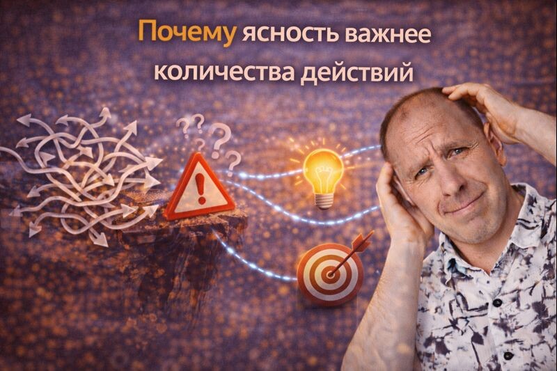 Почему ясность важнее количества действий
